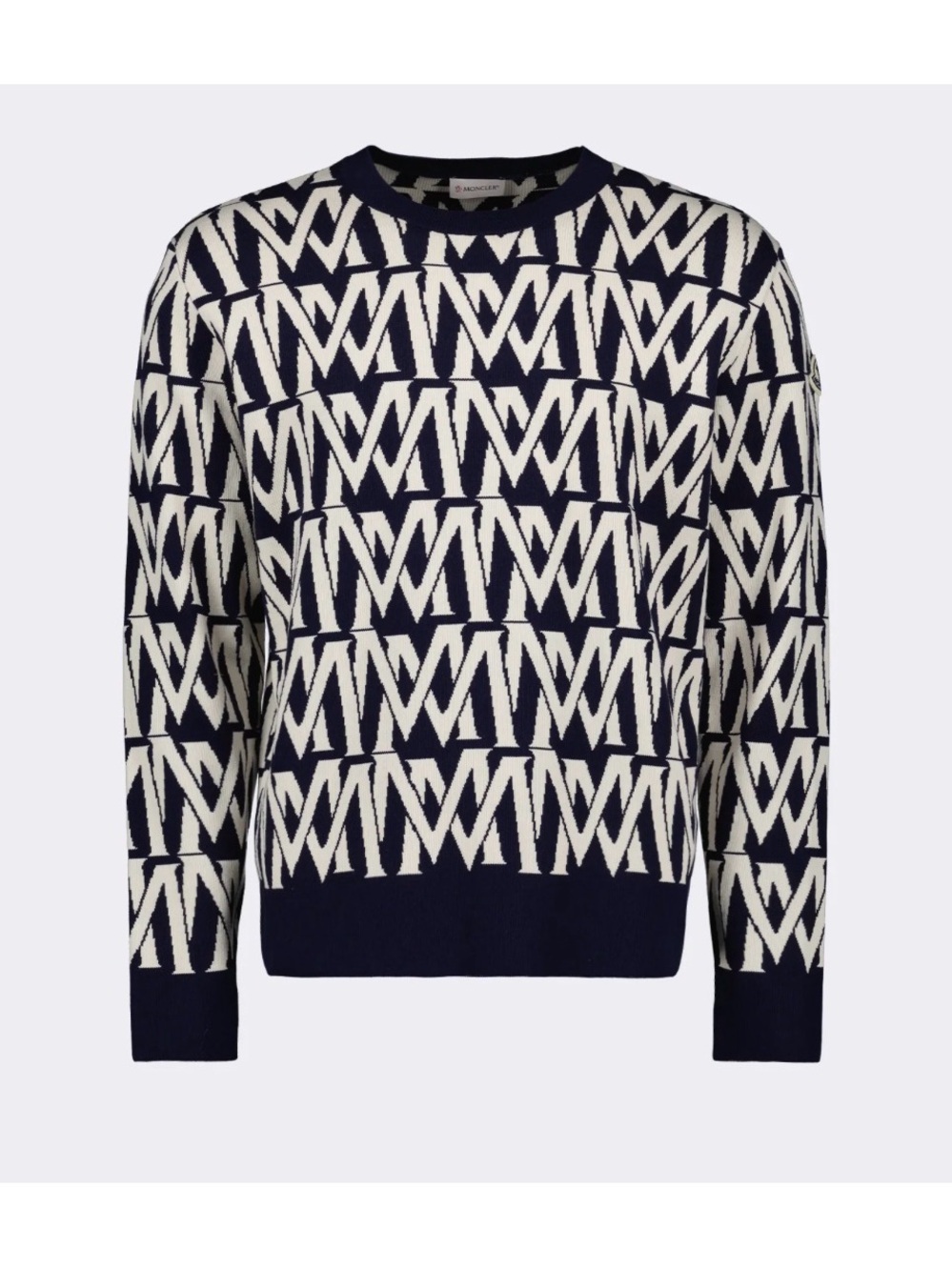 Moncler black and white hoodie monogram all sizes